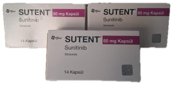 Sutent 50 mg Buy Capsules – Sunitinib