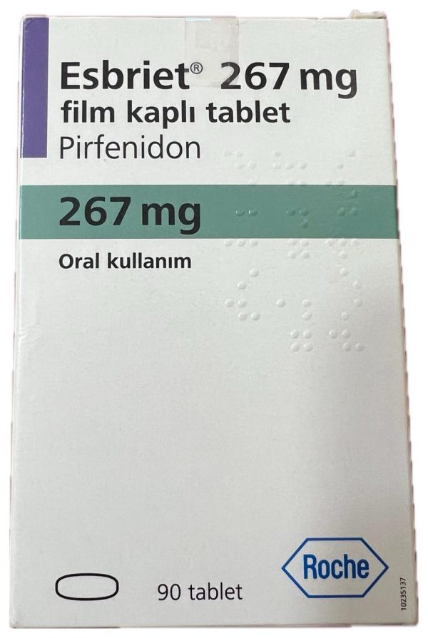 Esbriet 267 mg Film-Coated Tablets Buy – Pirfenidone